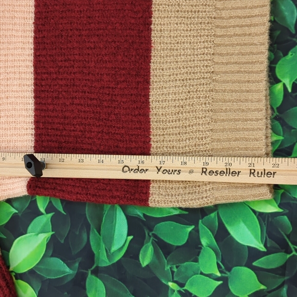 NWT Women's Medium Striped Academia Style Sweater from Almost Famous - Picture 11 of 12